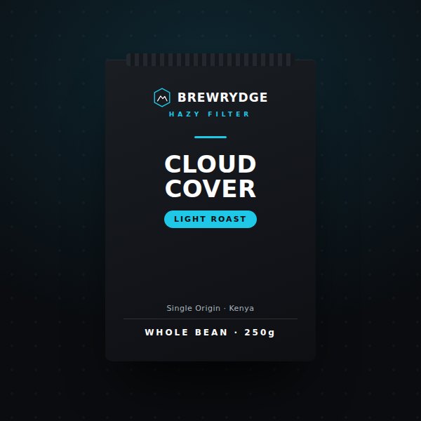 Cloud Cover light roast beans
