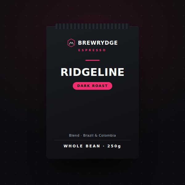 Ridgeline Espresso beans